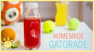 EAT  Homemade Gatorade [upl. by Oterol]