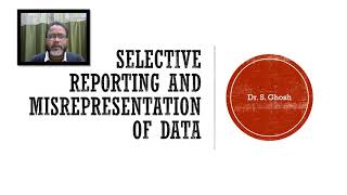 Selective Reporting and Misrepresentation of Data [upl. by Velleman892]