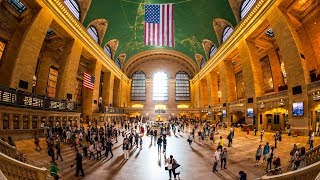 Walking Tour of Grand Central Terminal — New York City 【4K】🇺🇸 [upl. by Lenni298]