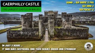 Caerphilly Castle  The Largest in Wales 2nd in Britain [upl. by Acinhoj578]