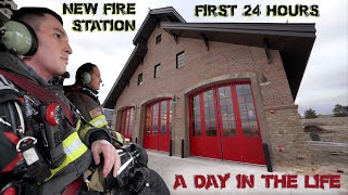 First 24 Hours in a New Fire Station  A Day in the Life [upl. by Eittik704]