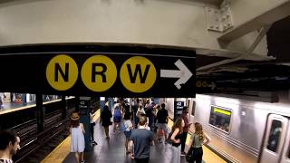 ⁴ᴷ The Busiest NYC Subway Station Times Square–42nd StreetPort Authority Bus Terminal [upl. by Shellie492]