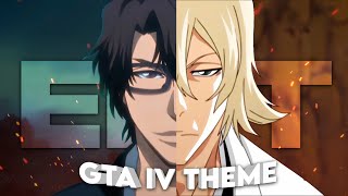 Aizen x Urahara  GTA IV Theme Edit [upl. by Hughes]